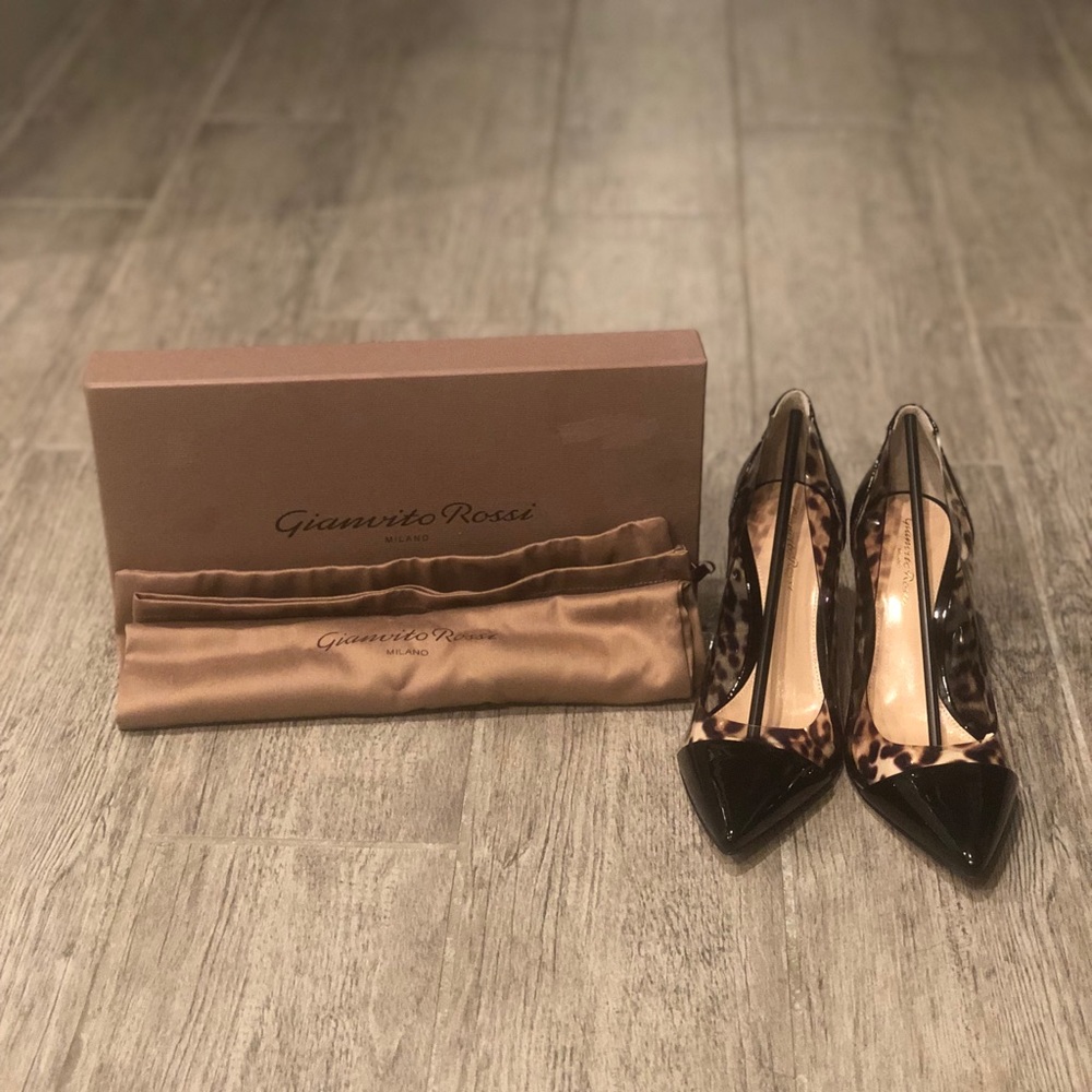 Gianvito Rossi Plexi 70 women’s pumps